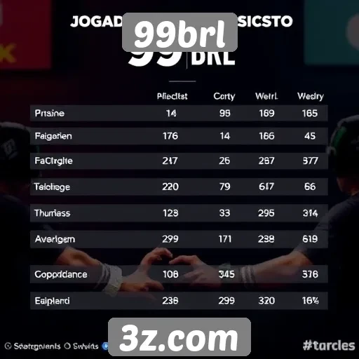 Estatísticas de jogadores ativos no 99brl